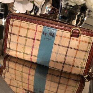 Coach Wallet. See pictures. Wallet normal use.